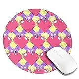 Anti-Rutsch-Basis - Die Unterseite des Mauspads passt genau auf den Desktop, passt sich verschiedenen Oberflächenmaterialien an und bewegt sich bei Verwendung nicht mit der Maus, sodass Sie sich auf Ihre Arbeit konzentrieren können.