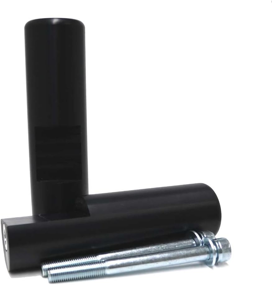 Kawasaki Ninja ZX14R ZX 14 2012 2013 2014 2015 2016 2017 2018 2019 2020 2021 2022 2023 2024 Black No Cut Frame Sliders Fits ABS & NON ABS Models - 750-4719 - MADE IN THE USA