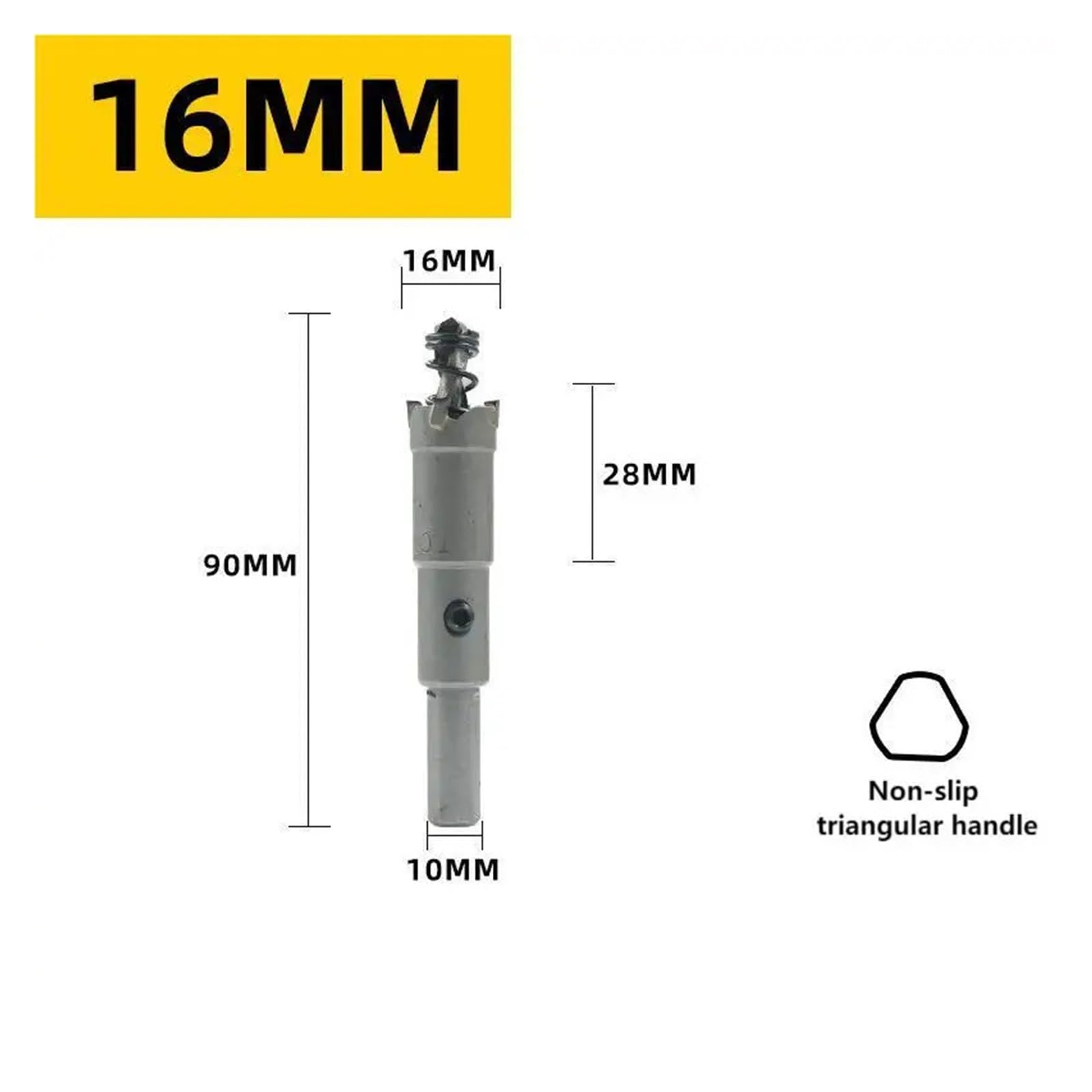 16-35 Mm 6 Pezzi TCT A Tazza Set Di Seghe A Tazza In Lega Punta In Carburo For Acciaio Inossidabile Piastra Di Ferro Set Di Punte For Trapano In Metallo Con Scatola