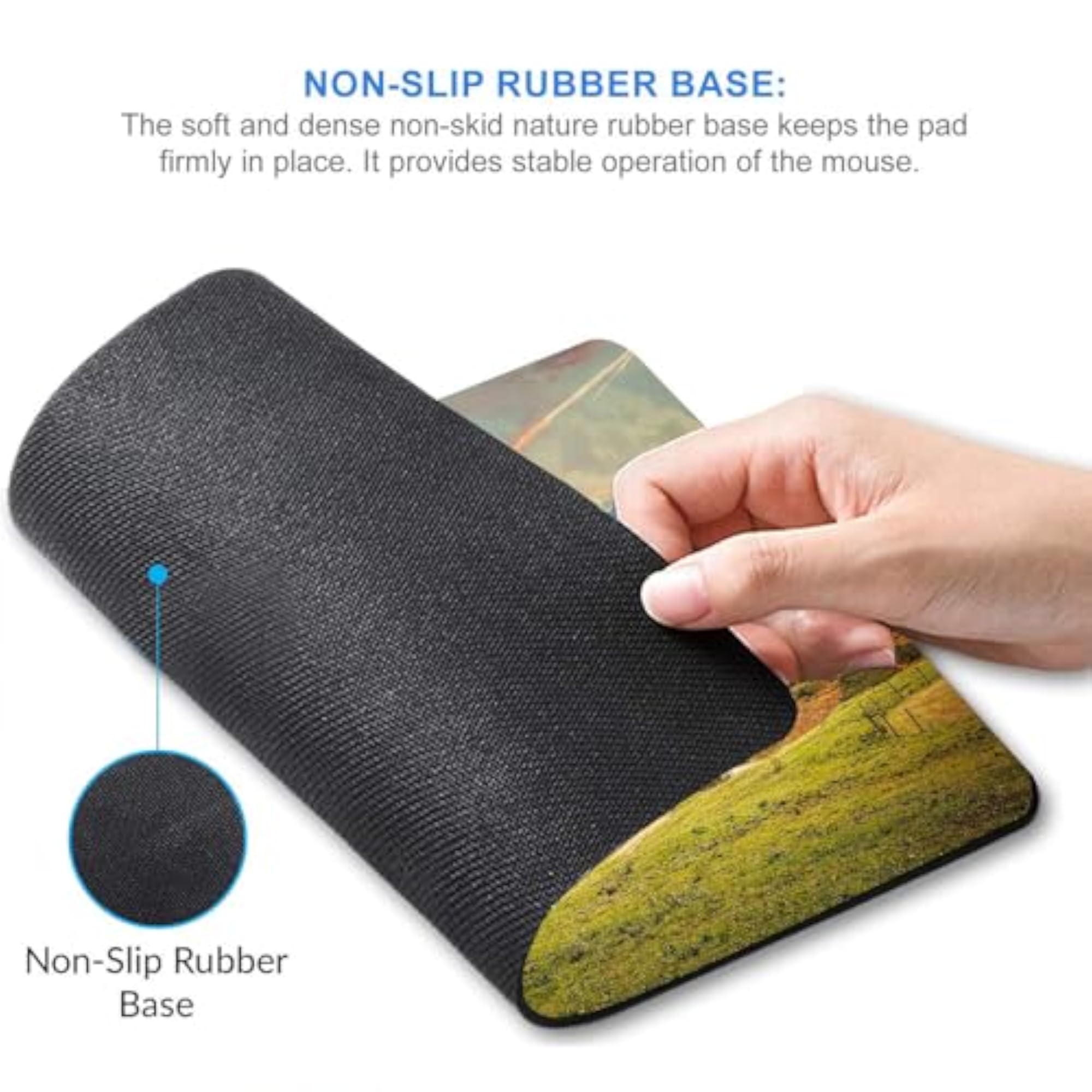Stunning Forest View Anti-Slip Mouse Pad for Laptop & Gaming