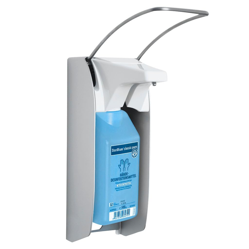 Hartmann 9755720 Bode 1 Plus y 1 Plus - Dispensador de Metal táctil con Palanca de Brazo Largo, para Botella de 1 L