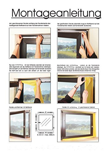 HOT AIR STOP Fensterabdichtung das Original von EM- KA- DE-4