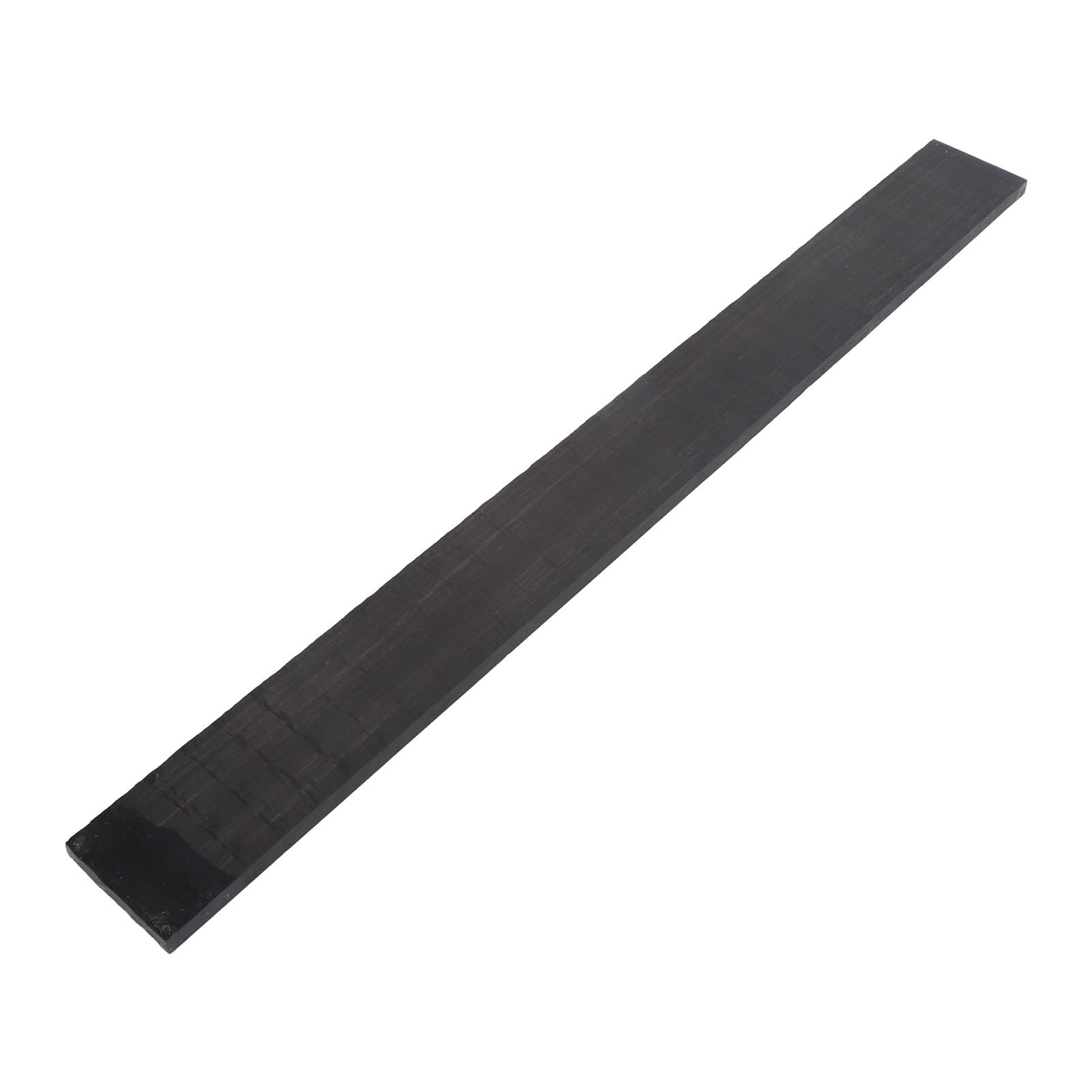 Tastiera per Basso Elettrico Sostituzione della Tastiera in Legno di Ebano Fai-da-te Ideale per Strumenti a Corda per Basso Elettrico (BLACK)