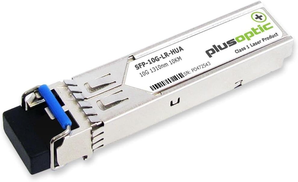 Plusoptic SFP-10G-LR-HUA HUAWEI COMPATIBLE 10G1310NM 10KM CONNTRANSCV LC