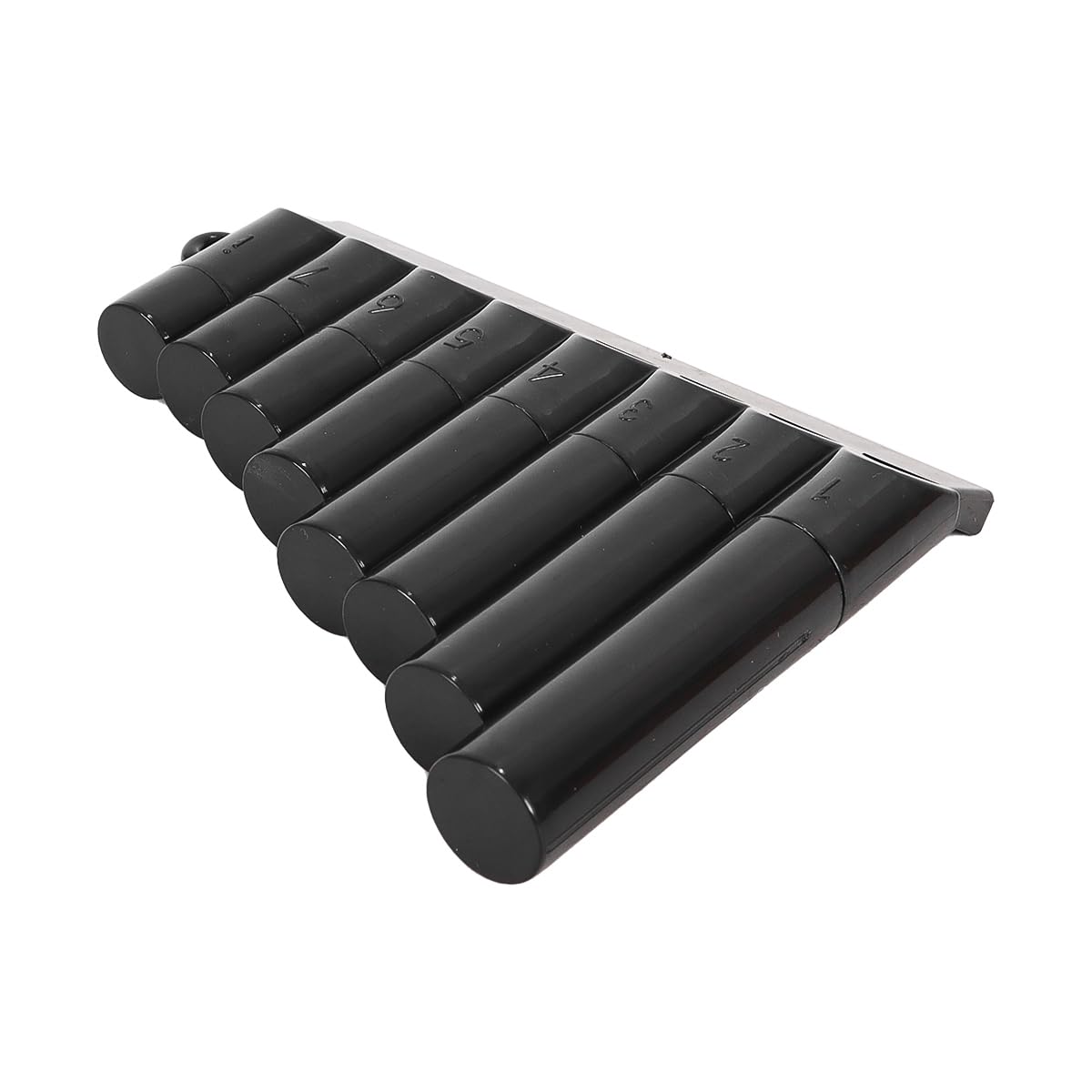 Mini Flûte De Pan Portable À 8 Tubes, Instrument De Musique Léger En ABS, Facile À Jouer, Design Compact Pour Débutants Et Cadeau