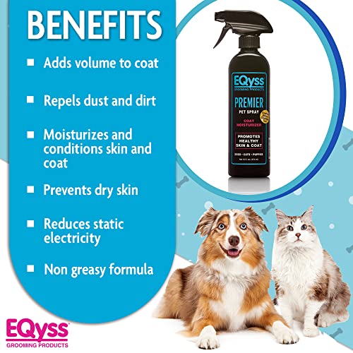 Eqyss Grooming Prod 091-10845 Premier Spray Pet Coat Moisturizer, 16 Oz #TOP2