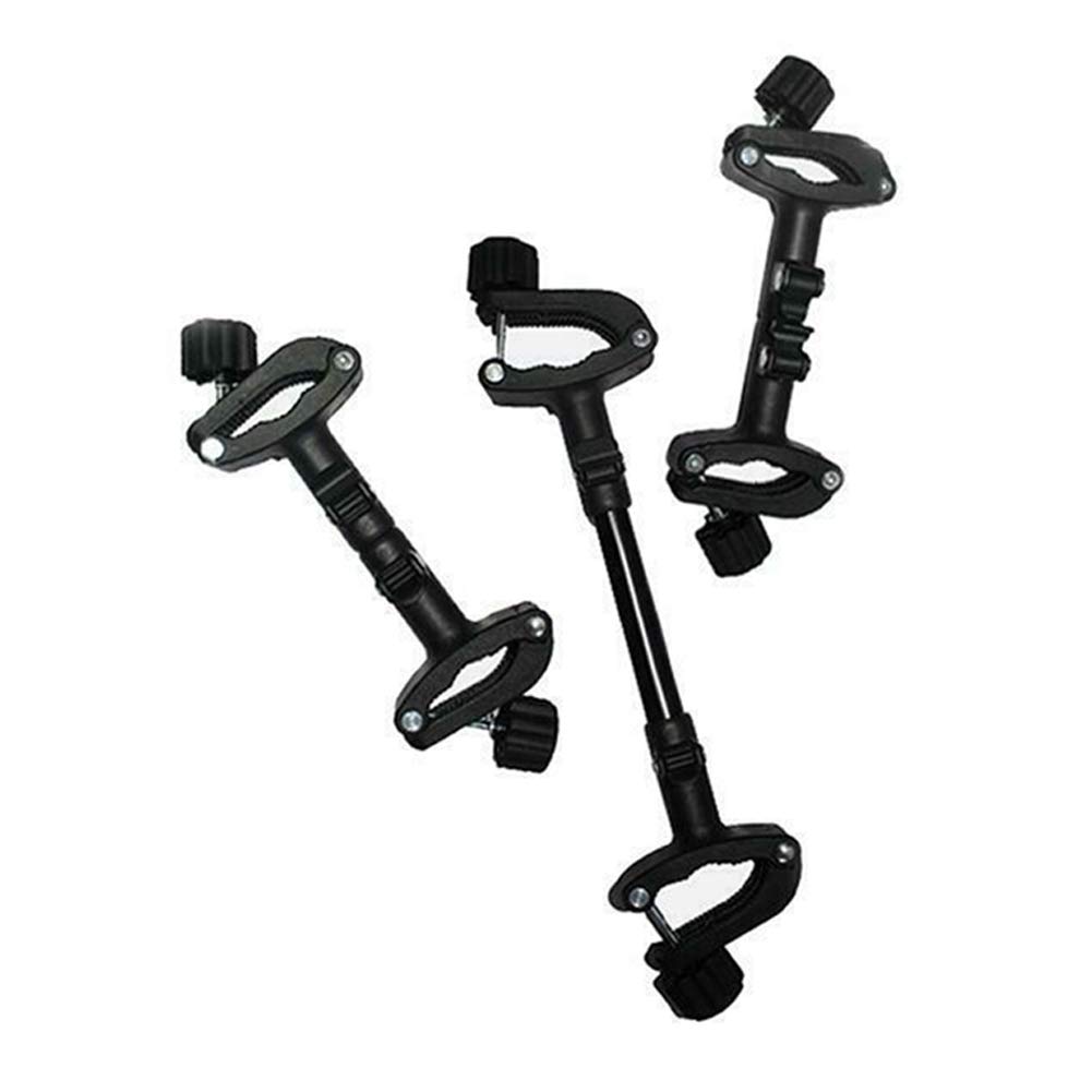 Conectores de cochecito, 3 piezas, cesta de montaje para bebé, junta, enlace, cochecito de bebé, conector al aire libre para todo pequeño accesorio, negro, talla abierta