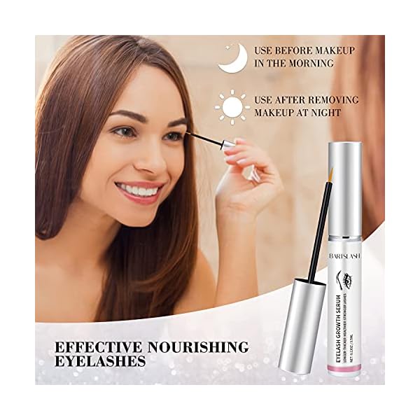 BARTSLASH Premium Eyelash Growth Serum - Irritation Free - For Longer, Thicker, Healthier, and Stronger Lashes - 0.12OZ/3.5ML