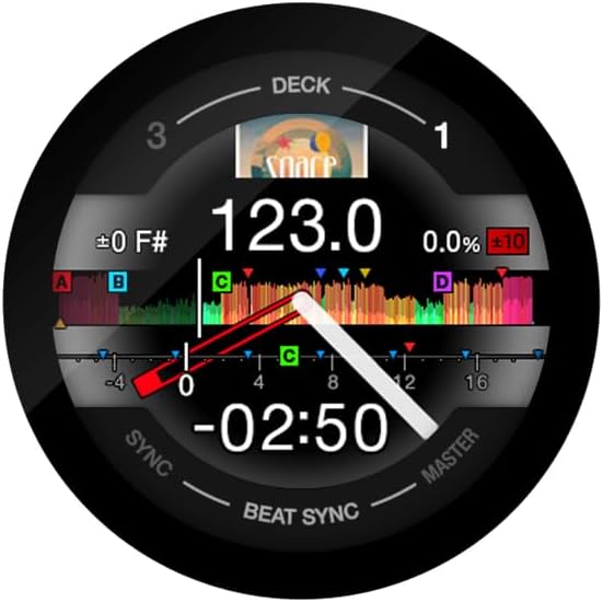 Pioneer DJ DDJ-1000-4-deck USB DJ Control Surface and 4-channel Mixer, with Rekordbox DJ Software, Dual USB Ports, LCD Jog Display, and 16 Multicolor Performance Pads Controller