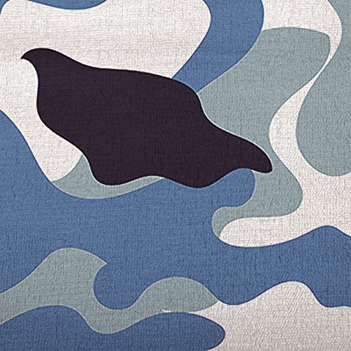 Couverture de lit douce KnSam flannel camouflage grand format isolant
