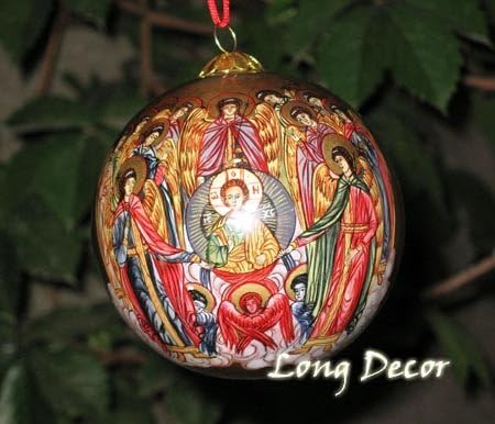 Synaxis of Angels Christmas Ornament