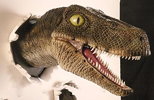 Ltahtliay 8923560134682504 Dinosaur Head Wall Hanging, 3D Dinosaur Statue thumb #6