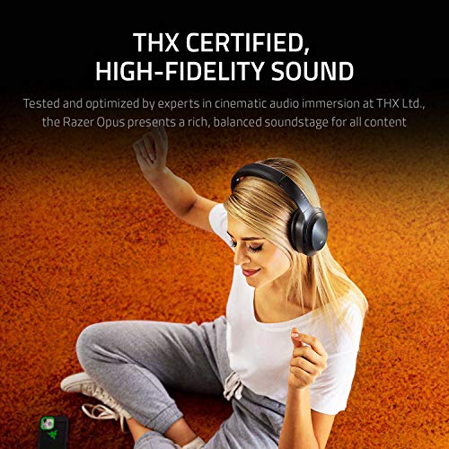 Razer Opus Active Noise Cancellation Headset: THX Certified Headphones - Advanced Active Noise Cancellation - Bluetooth… - Image 6