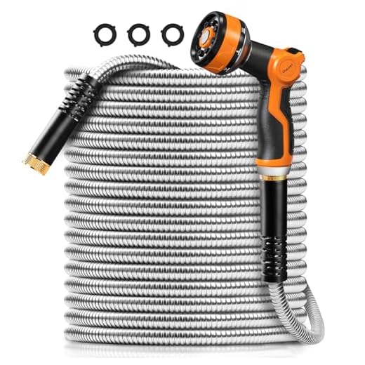 Omont 50FT Metal Garden Hose