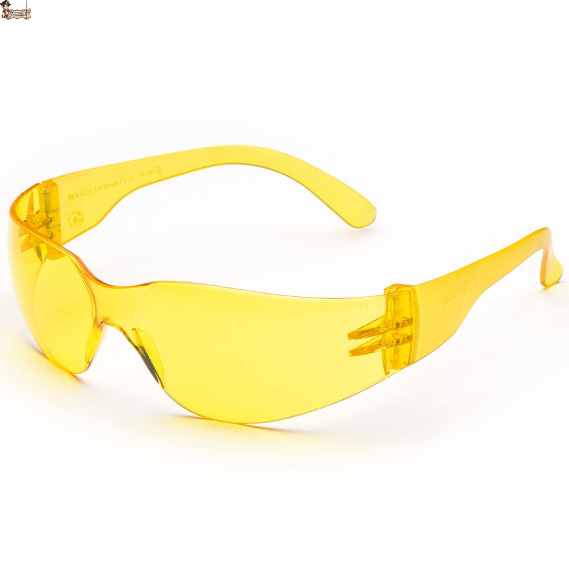 BricoLoco.com Gafas protección seguridad trabajo. Lente clara. Ligeras y prácticas. Sólo 23 gramos de peso.