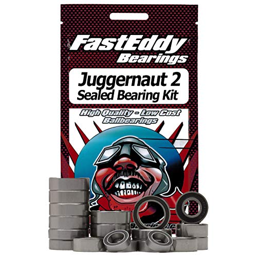 FastEddy Bearings Compatible with Tamiya Juggernaut 2 (58256) Sealed Bearing Kit