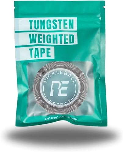 Cinta de tungsteno ponderada para paletas de pickleball  Alternativa no tóxica y personalizable de cinta de plomo para paletas de pickleball