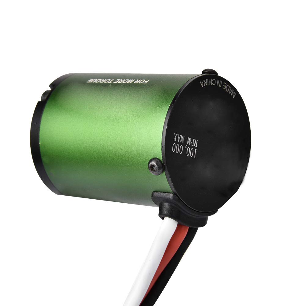 Changor Bezszczotkowy Silnik do Ciężarówki RC w Skali 1/10, Moc 4600KV | Łożysko metalowe o wysokiej wytrzymałości, cicha praca, łatwy w montażu, trwały