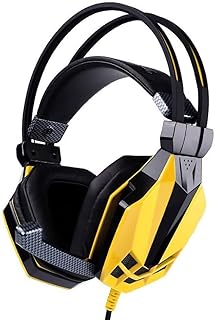 Earphones Stereo Gaming Headset 7.1 Virtual Surround Bass Gaming Earphone Headphone with Mic LED Light for Computer PC Gamer Earbud Headphones
