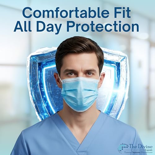 Image of Surgical Mask for Men & Women | Certified by ISO & CE to Protect Mouth Droplets, Dust and Pollution Combo