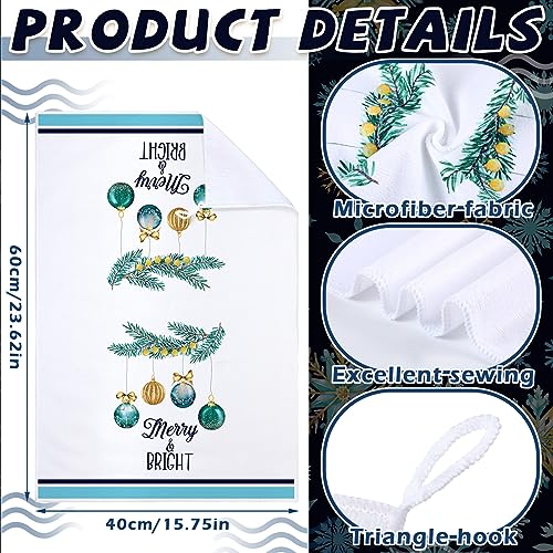 Torchons de cuisine en microfibre douce anti-rayures 6 pcs - 4
