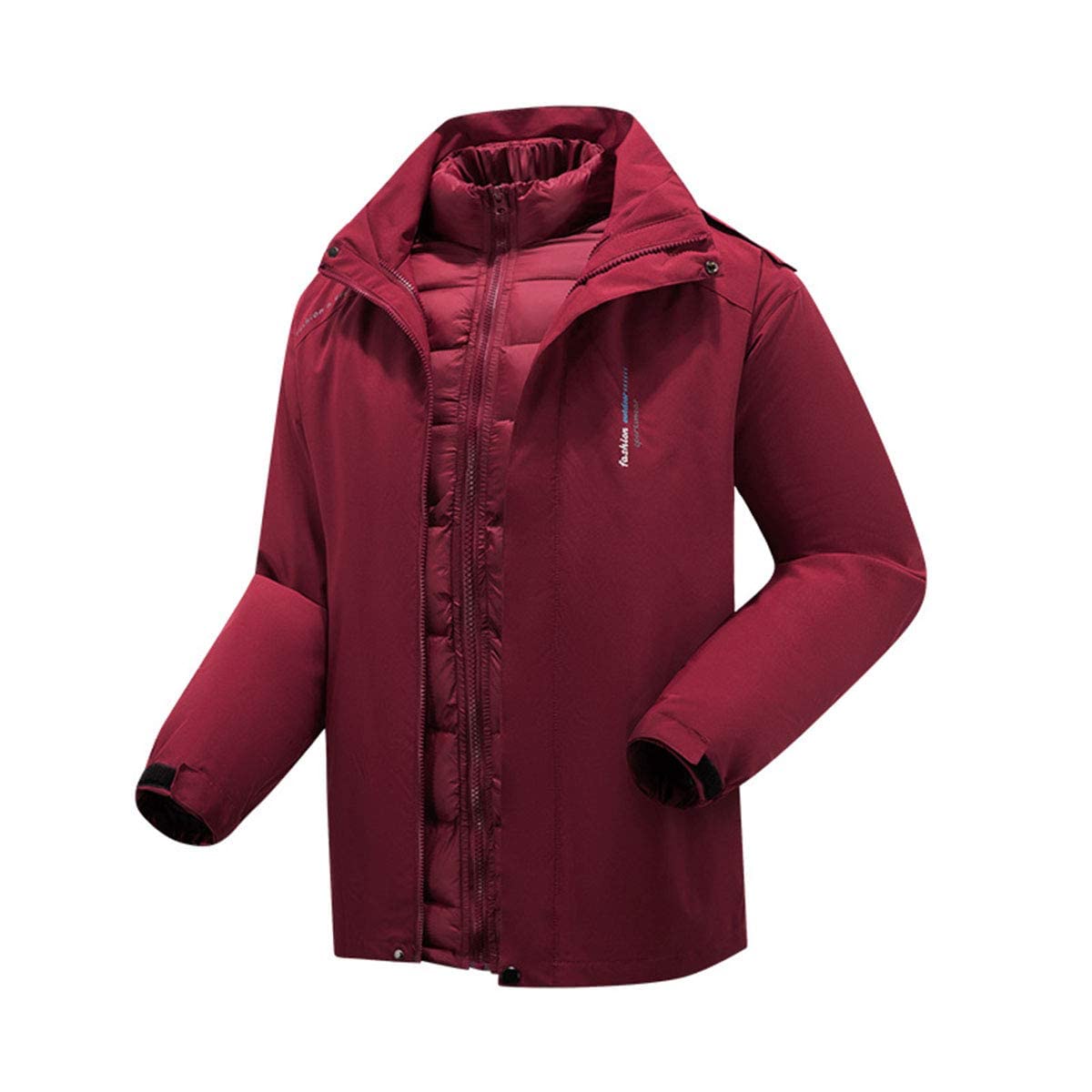Veste de Ski 3-In-1 MU Restez au Chaud et au Sec Contre le Vent Glacial