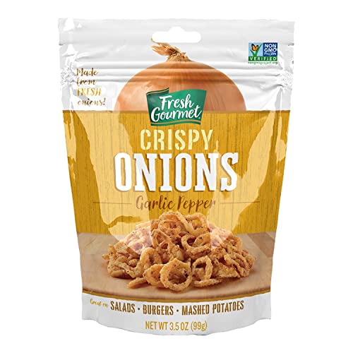 Image of Fresh Gourmet Crispy Beets Balsamic and Fresh Gourmet Crispy Onions Garlic Pepper Bundle