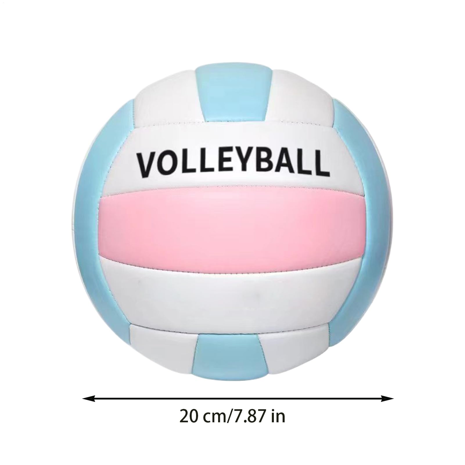 Genérico Vóley Playa Suave,Balón De Entrenamiento para Deportes Al Aire Libre | Pelota Resistente Y Suave para Práctica Deportiva En Equipo En Parque, Piscina, Cancha De O Gimnasio