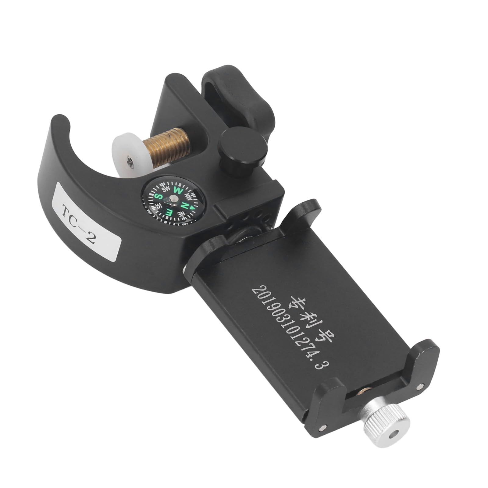 gernie Data Collector Phone Holder Portable Clamp Adjustment Handbook Clip Mobile Phone Holder Complete Set Bracket Edge Clamps, gerniesqbgi7tcw5