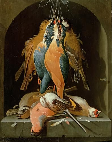 Affiches et gravures d'art d'après Abraham Mignon, une superbe peinture sur toile de 60x90cm