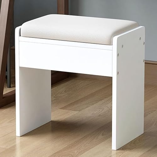 Silla Tocador, Taburete Tocador, Banco de Tocador con Asiento Tapizado, Adecuado for Dormitorio, Sala de Estar (Color : E)