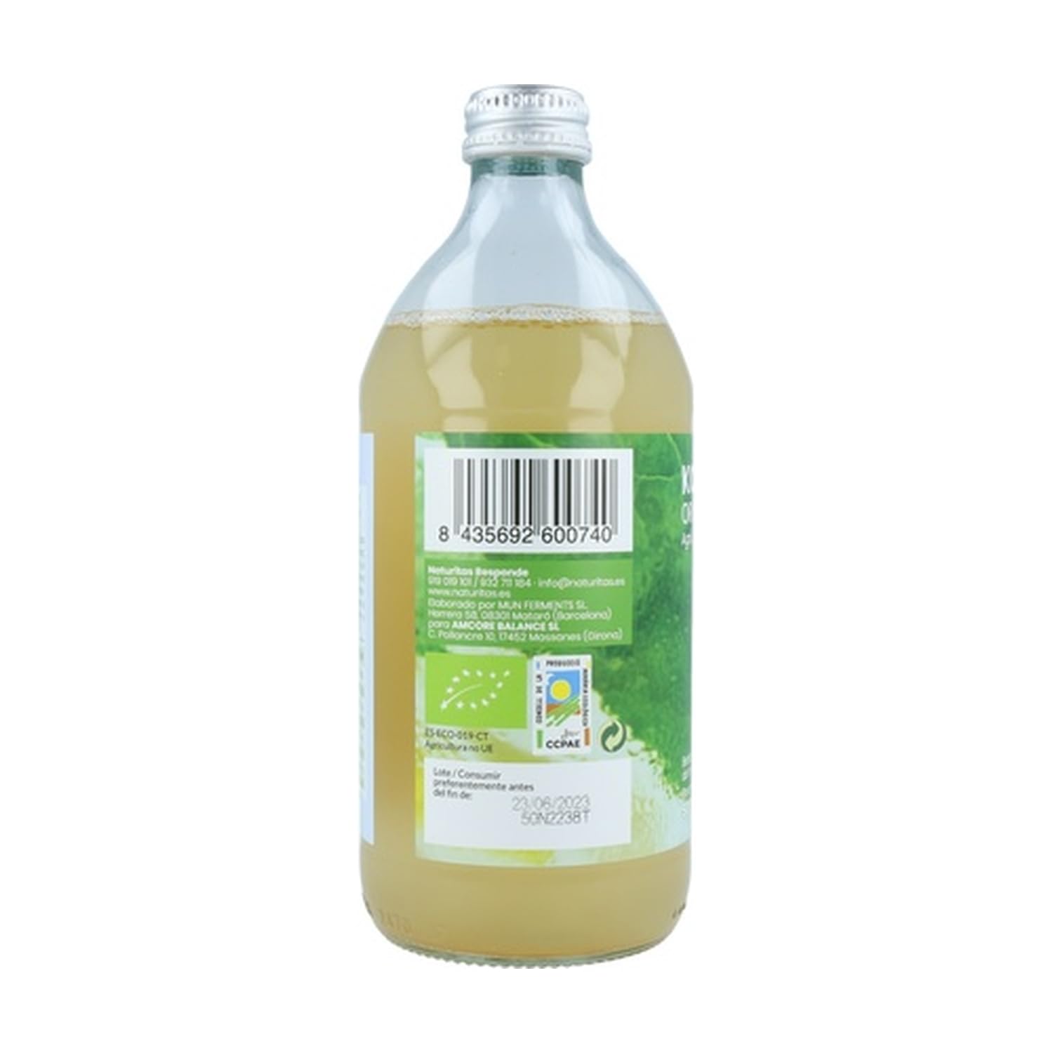 Pack de kombucha Original Té Verde BIO | 6 unidades | Naturitas Essentials | 2 Unidades De 500 Ml | A base de té verde | Refrescos