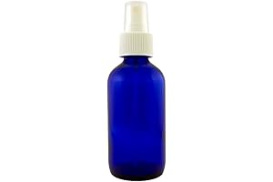 2oz Amber Glass Spray Bottle for Essential Oils