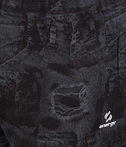 Image of GUIDE Men's Regular Fit Printed Trackpants