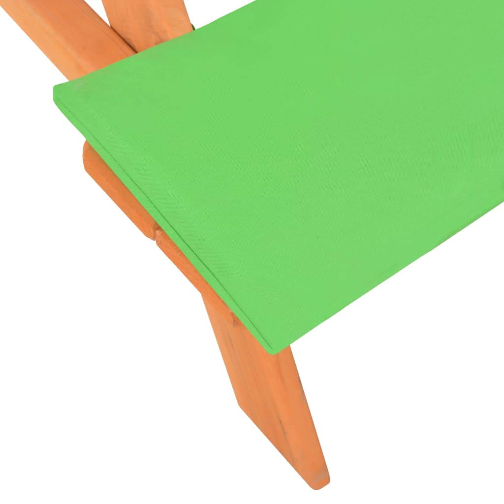 Tavolo da picnic con panche integrate, 89 x 79 x 50 cm, in legno di abete massiccio, resistente alle intemperie, con cuscino in poliestere impermeabile con imbottitura spessa, facile da