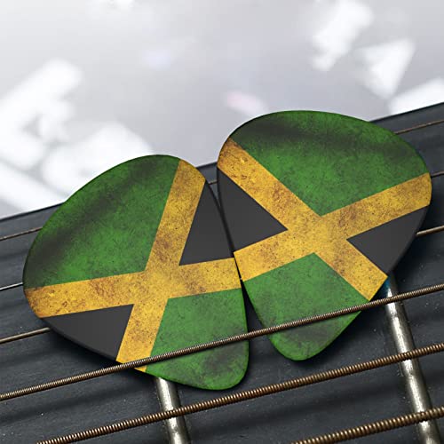 Ensemble de 12 médiators de guitare avec drapeau jamaïcain pour guitare acoustique, guitare électrique, contrebasse… - Les Beatles, Paul McCartney, John Lennon, RIngo Starr, George Harrison Ensemble de 12 médiators de guitare avec drapeau jamaïcain pour guitare acoustique, guitare électrique, contrebasse… – Image 8