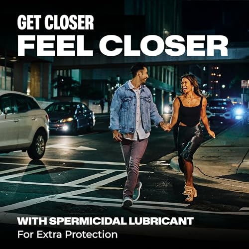 Image of Trojan Ultra Thin Plus Spermicide Latex Lubricated Condoms for Men, Thin Condoms for a More Natural Feeling, Helps Reduce Risk of Pregnancy and Sexually Transmitted Infections (STIs), 12 Count