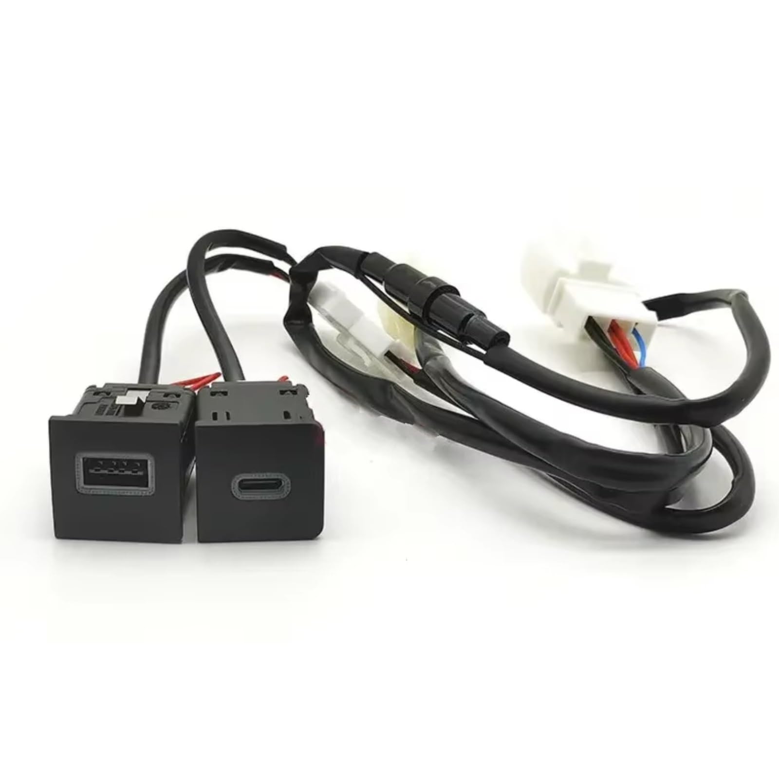 Aux USB carga Módulo Consola USB Compatible Con VW Para Golf 6 Para MK6 2006-2012 Coche Para Cargador PD Carga Rápida QC3.0 Adaptador De Carga De Teléfono Salida