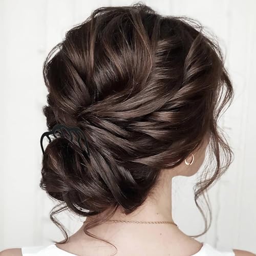 9 Peines Laterales Metálicos para Mujer miniatura 6