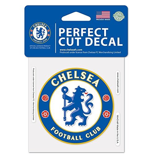 WinCraft SOCCER Chelsea FC Perfect Cut Color Decal, 4" x 4"