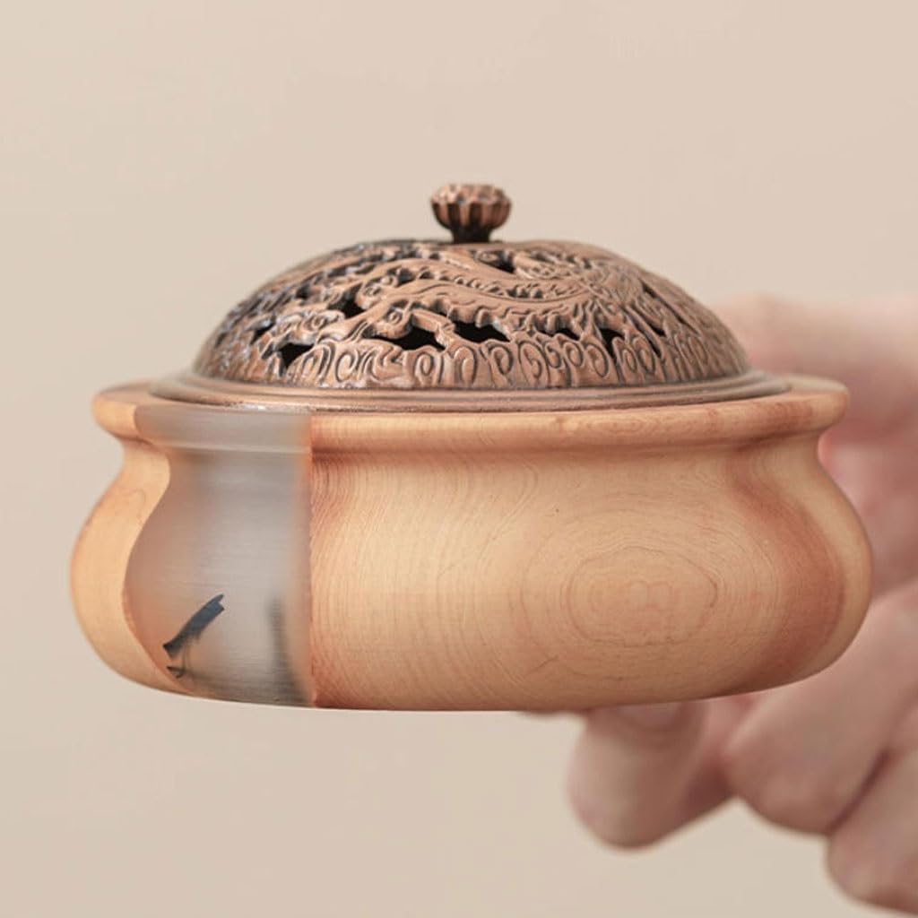 Quemador de incienso de cascada, para sala de té chino, budista, adornos para el hogar, interior, zen, quemador de incienso de reflujo