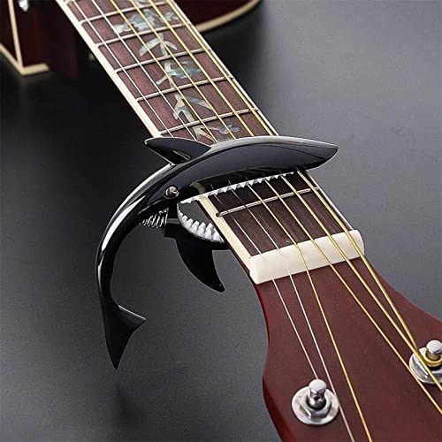 Capo pour guitare, Capodastre de requin, Capo de guitare+3 médiators+Cordes en acier de qualité supérieure guitare… - Les Beatles, Paul McCartney, John Lennon, RIngo Starr, George Harrison Capo pour guitare, Capodastre de requin, Capo de guitare+3 médiators+Cordes en acier de qualité supérieure guitare… – Image 7