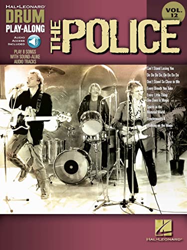 The Police - Drum Play-Along Vol. 12 Book/Online Audio