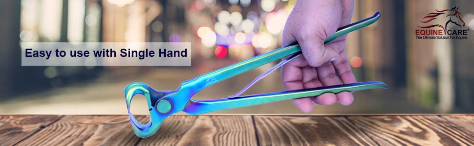 Pre-Loaded-Spring-Multi-Color-Farrier-Hoof-Nippers-10-Inches