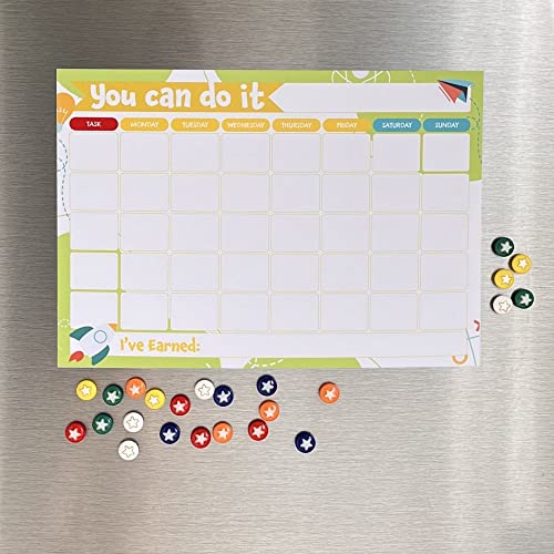Magnetic Reward Chart for Children Kids, Toddlers - Image 2