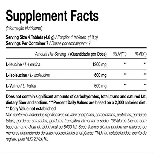 Bcaa 2400 - 30 Tablets, Black Skull