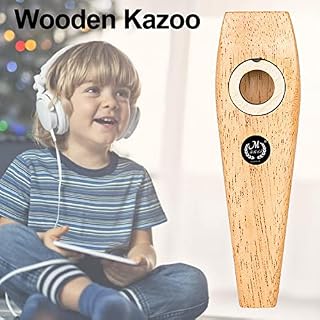 Umifica Kazoos en Bois – Instruments à Vent pour Enfants – Instruments de Batterie et de Percussion légers pour Enfants… - Les Beatles, Paul McCartney, John Lennon, RIngo Starr, George Harrison Umifica Kazoos en Bois - Instruments à Vent pour Enfants - Instruments de Batterie et de Percussion légers pour Enfants… – Image 2