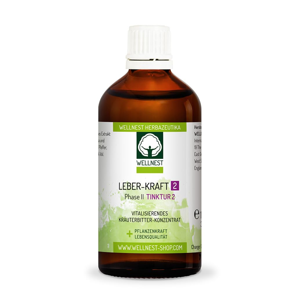 Leber-Kraft Detox-Kur-Paket (Entgiftungs-Kurpaket für 40 Tage Leberreinigung nach TCM) - 100% pflanzlich - einfache Handhabung - sehr gut wirksam bei Leber- und Durchschlafbeschwerden