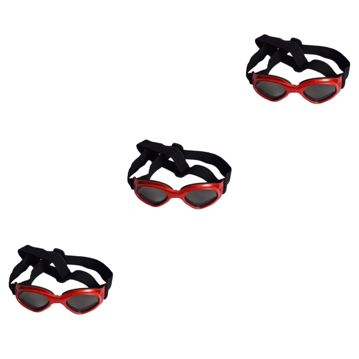 FRCOLOR 3 Pz occhiali da sole per cani occhiali da sole per animali domestici animale domestico occhiali occhiali per animali domestici Anti-UV cani di piccola e media taglia