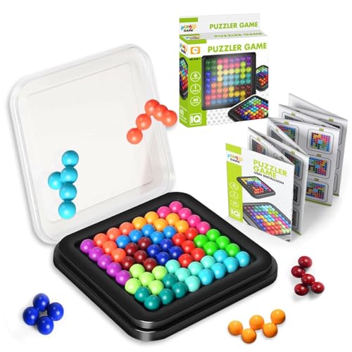 Juegos de Mesa, Juguete Educativo, Juego de Rompecabezas, Adecuado para Razonar y Mejorar El Pensamiento Lógico, Aprendizaje de Juguetes Sensoriales de Color